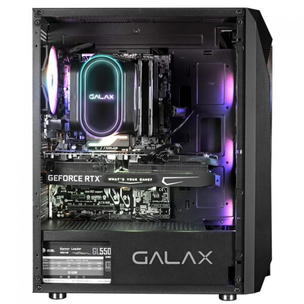 gabinete-gamer-galax-revolution-05-mid-tower-vidro-temperado-atx-black-sem-fonte-com-4-fans-cgg5anba4b0 - Imagem 2