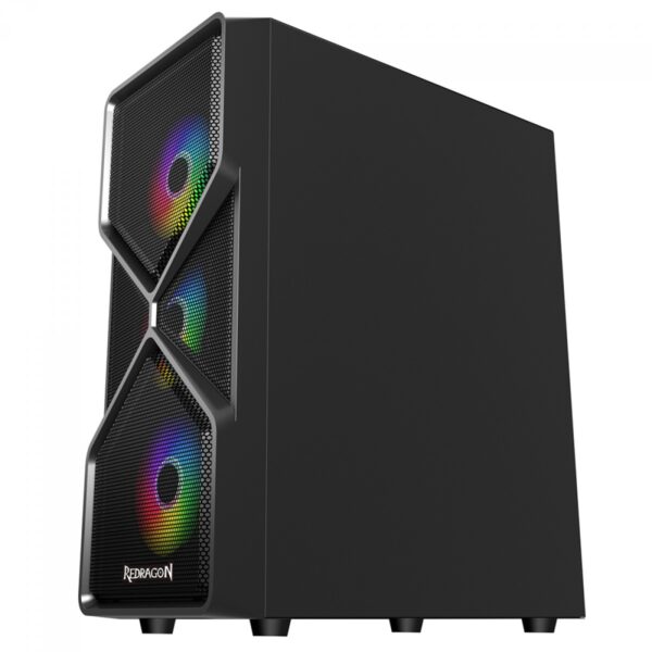 Gabinete Gamer Redragon Superion, Mid Tower, Vidro Temperado, Black, ATX, Sem Fonte, Sem Fan, GC-MB211 - Imagem 5