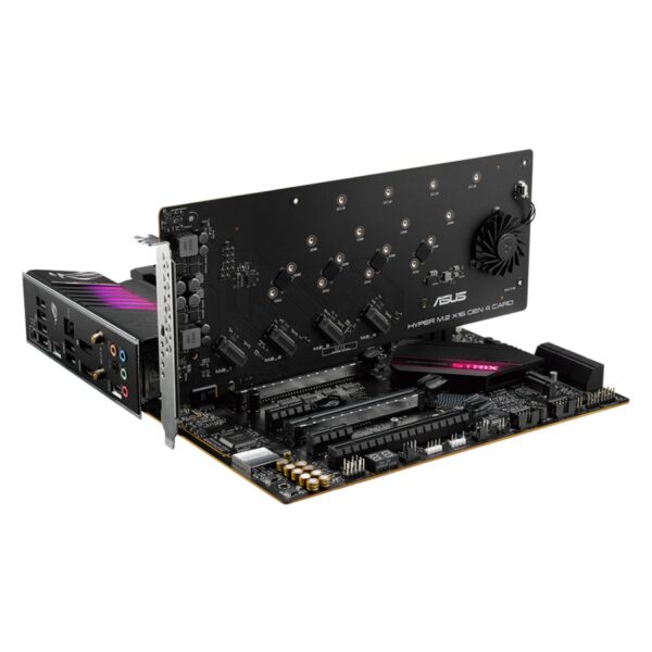 Placa Mãe Asus ROG Strix B550-XE Gaming WiFi, Chipset B550, AMD AM4, ATX, DDR4, 90MB17B0-M0EAY0 - Imagem 4