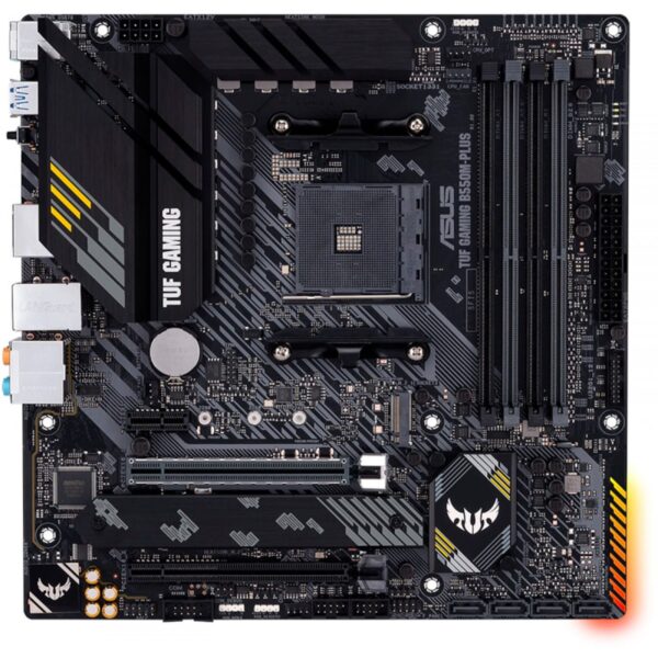 Placa Mãe Asus TUF Gaming B550M-Plus, Chipset B550, AMD AM4, mATX, DDR4 - Imagem 3